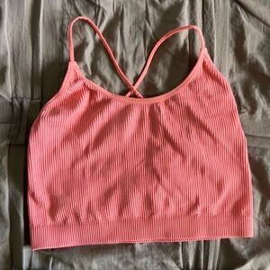 Coral Pink Tank Top